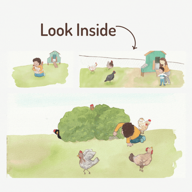 backyard chickens children’s book, diverse children’s picture book, Boston children’s book, kids book about responsibility